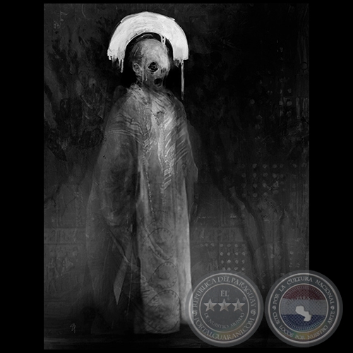 Sin Título - Ilustración de Samuel Araya - Colección: Black and White Miscellany